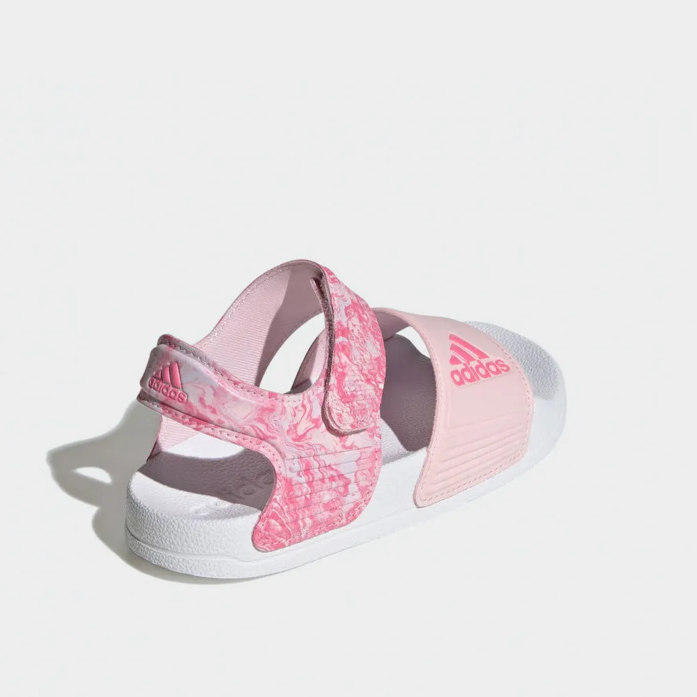 Adidas Kids Adilette Sandal Pink/White _ 181930 _ Pink