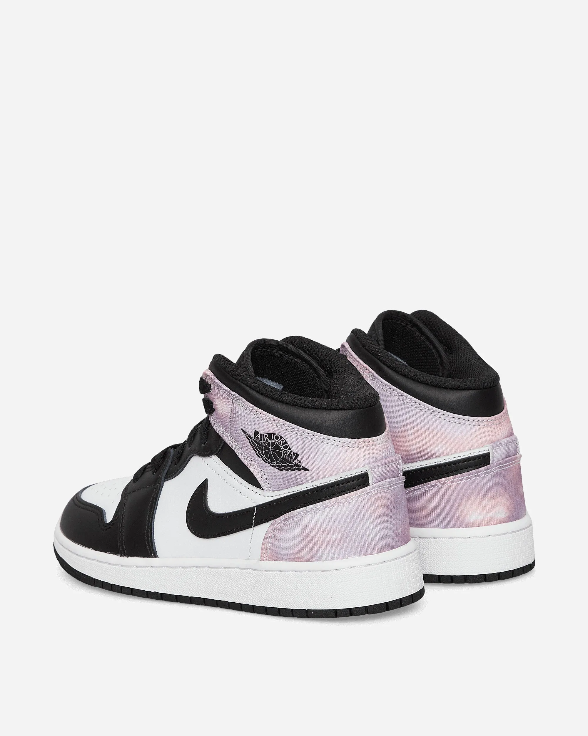 Air Jordan 1 Mid SE (GS) Sneakers Black / Bleached Coral