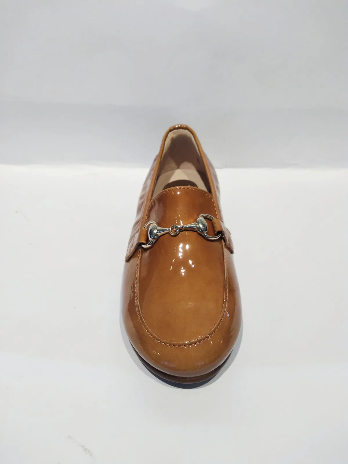 Beberlis Altamira Patent Cuellar Leather Buckle Slip On Loafers