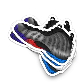 Foamposite "Gradient Soles" Sneaker Sticker