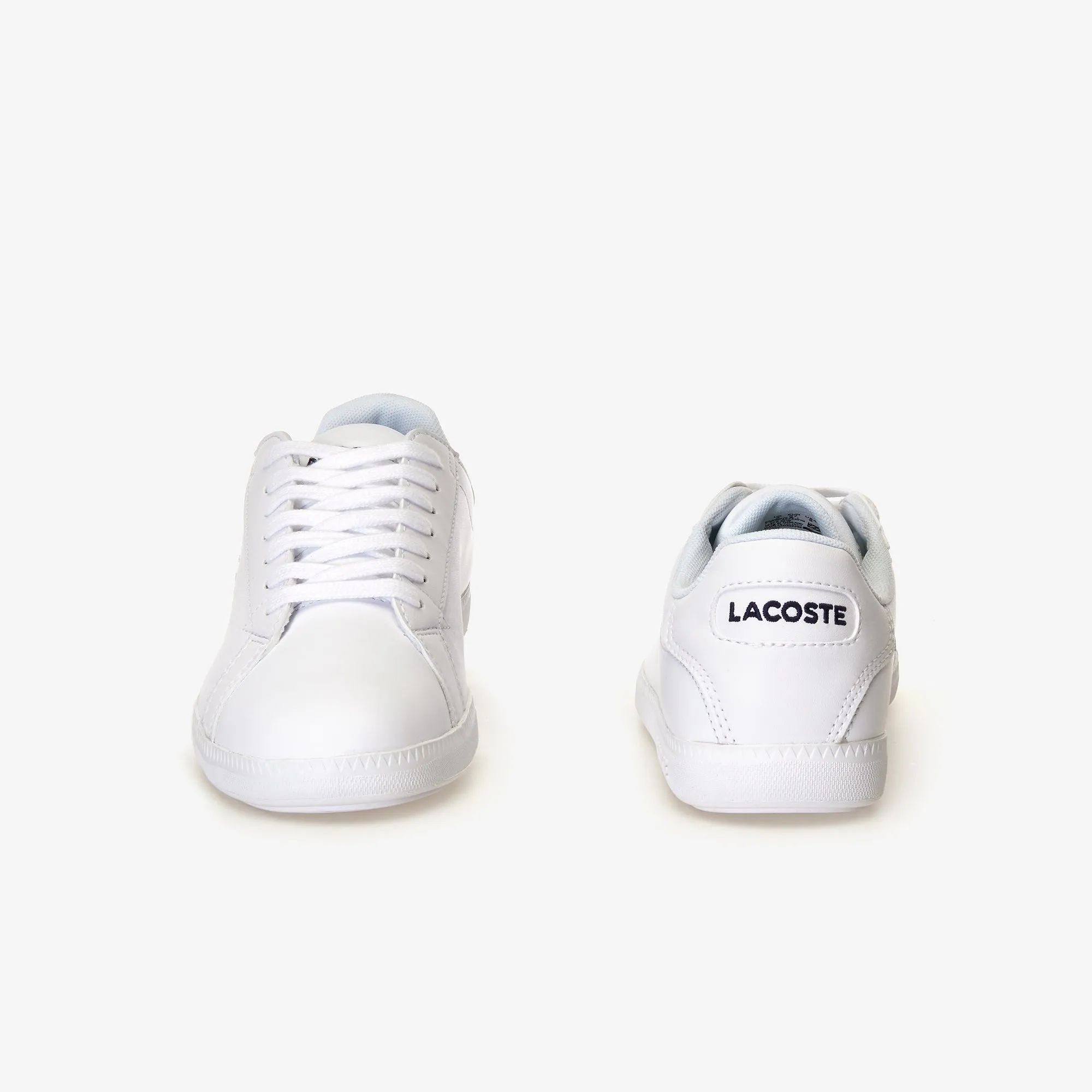 Lacoste Graduate Bl 1 Sfa Sneakers - White/Gloss-Log-Marzipan-Java Bl