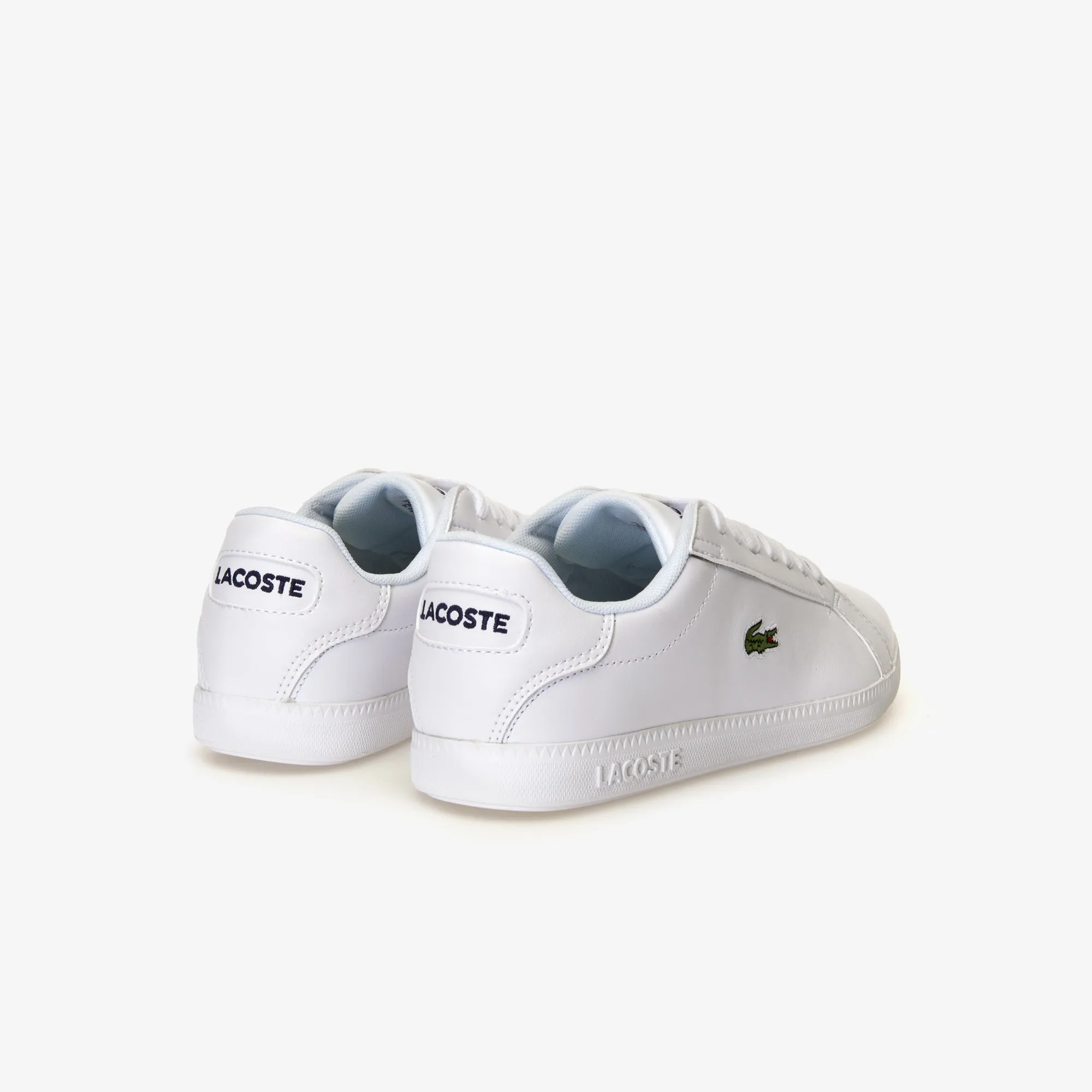 Lacoste Graduate Bl 1 Sfa Sneakers - White/Gloss-Log-Marzipan-Java Bl