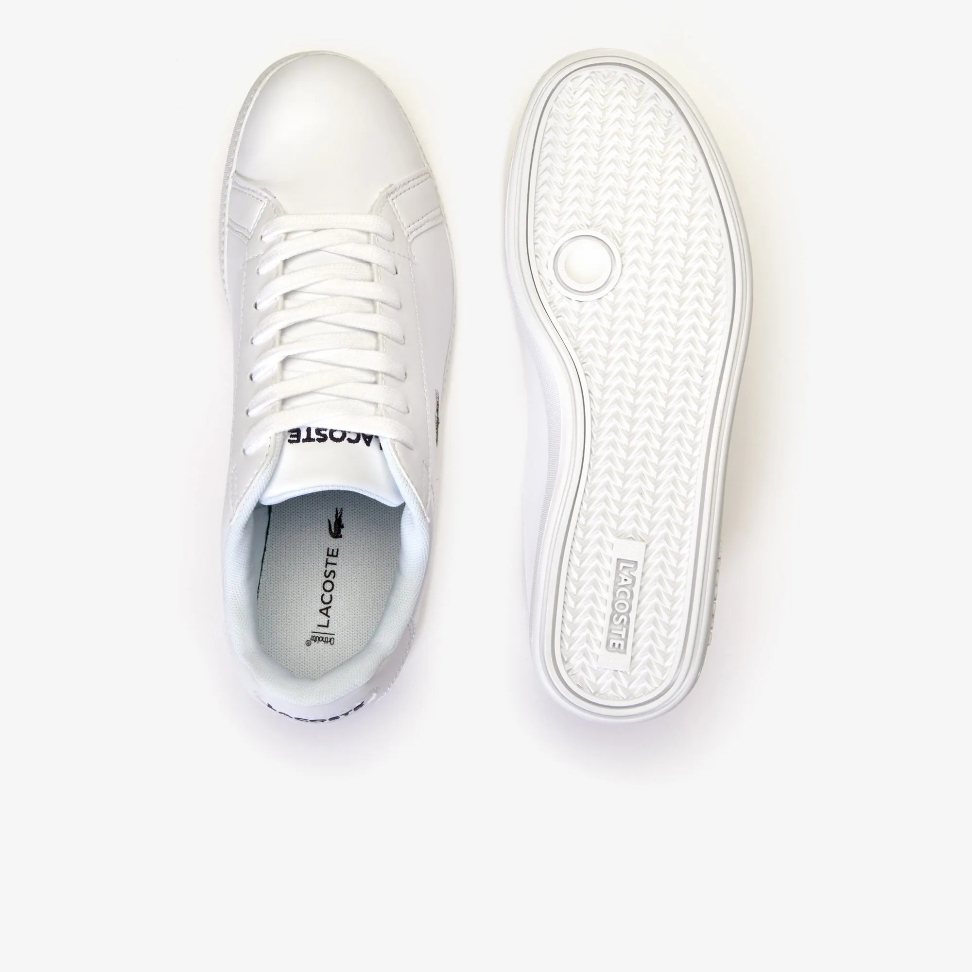 Lacoste Graduate Bl 1 Sfa Sneakers - White/Gloss-Log-Marzipan-Java Bl