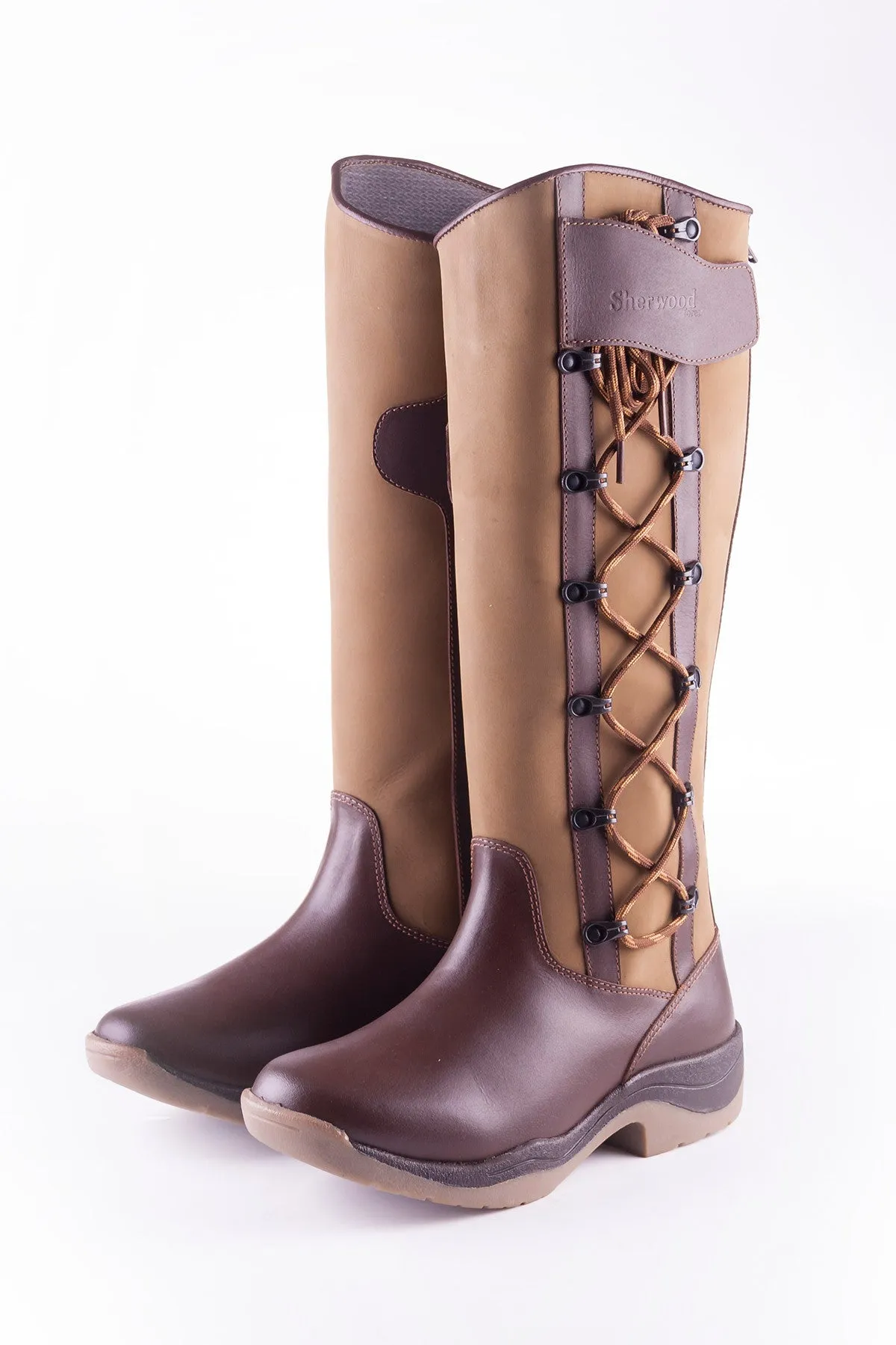 Womens Sherwood Forest Kingston Waterproof Leather Riding Boots