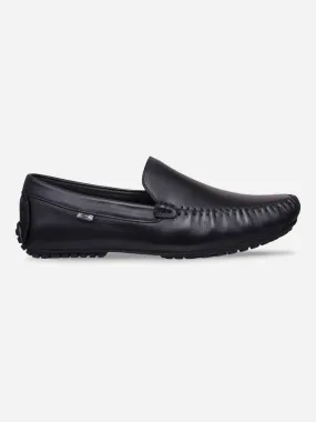 Men's Black Moc Toe Formal Loafer (ID1041)