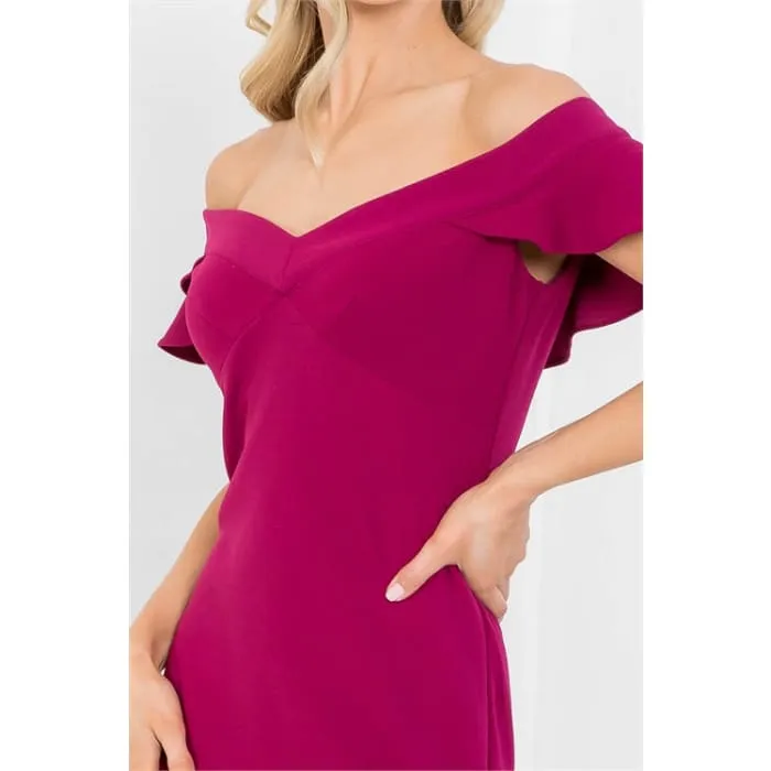 Passion Flutter Sleeve Dress