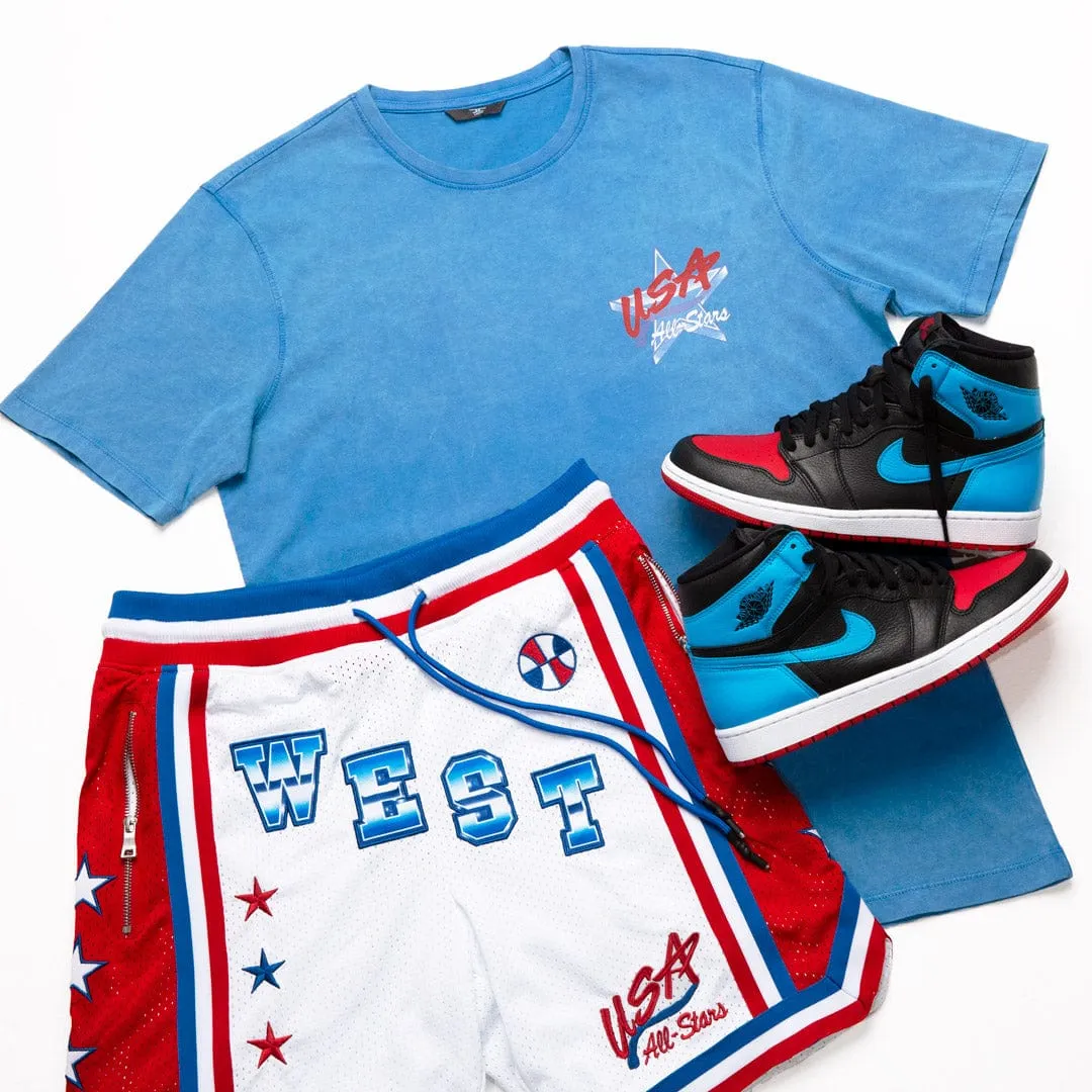 Retro - All Star Basketball Shorts (Wild West)