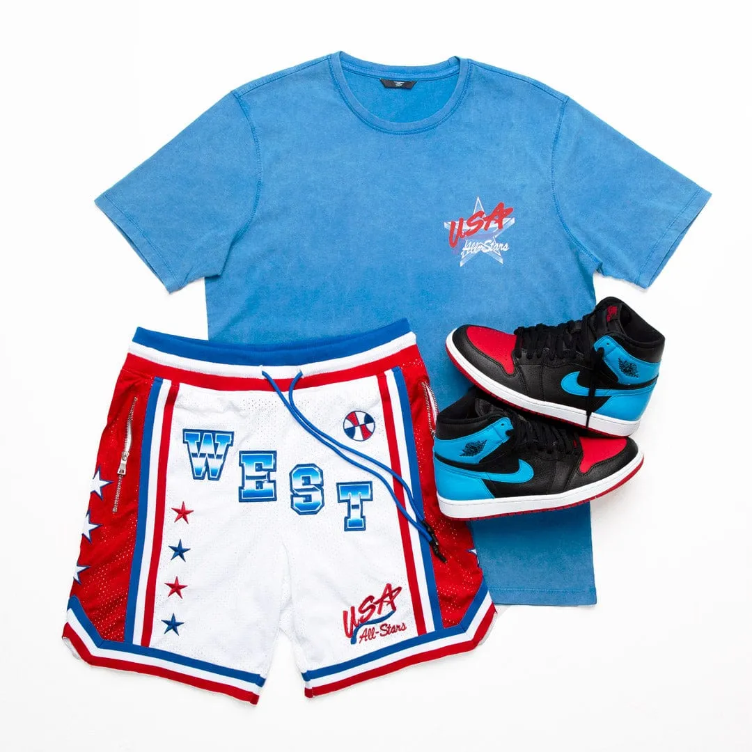 Retro - All Star Basketball Shorts (Wild West)