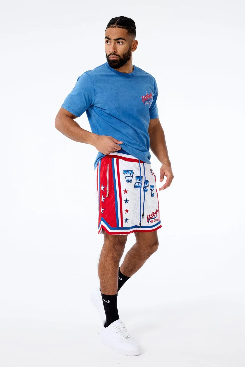 Retro - All Star Basketball Shorts (Wild West)