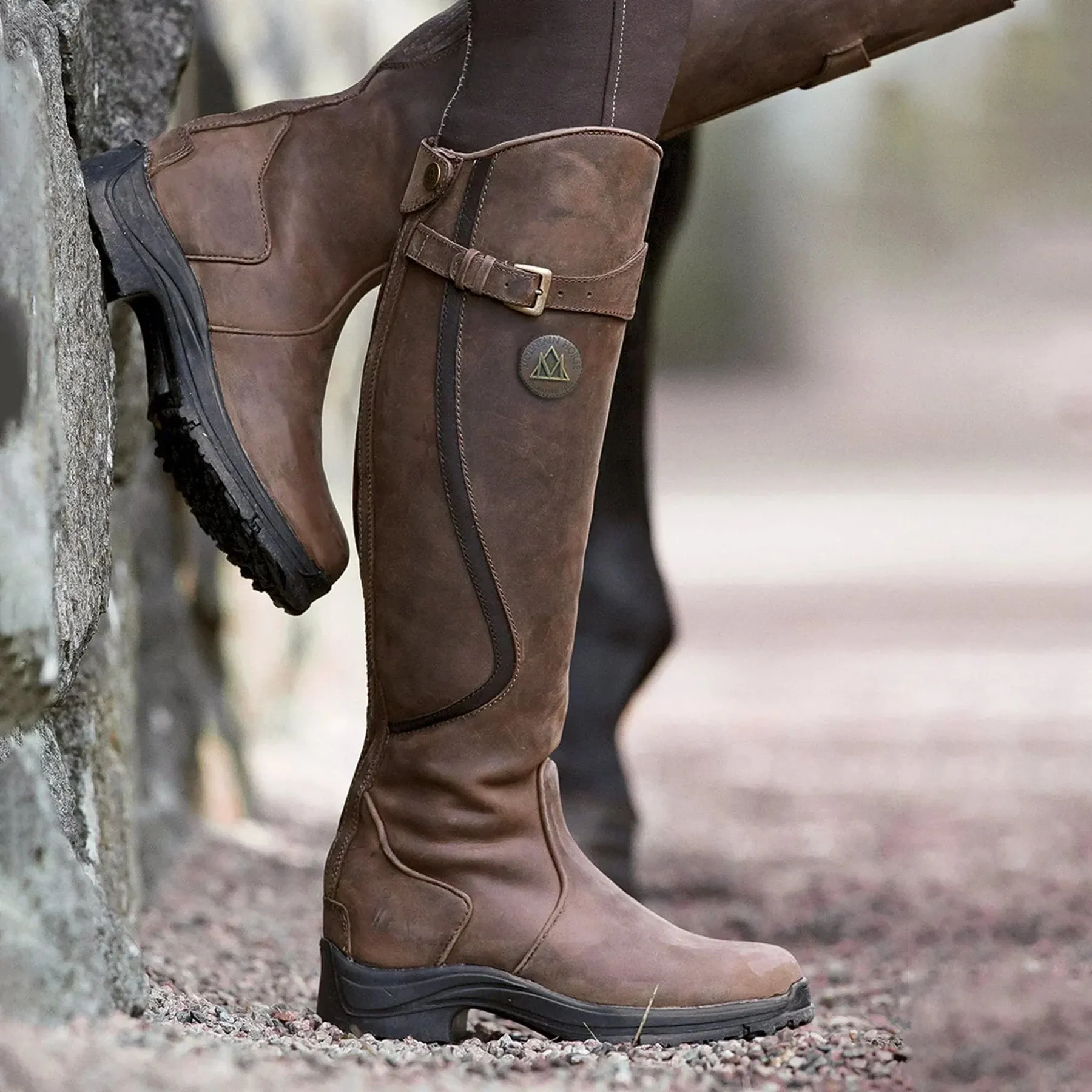 Vegan Leather High Boots with Heel for Women | Eco-Friendly Materials